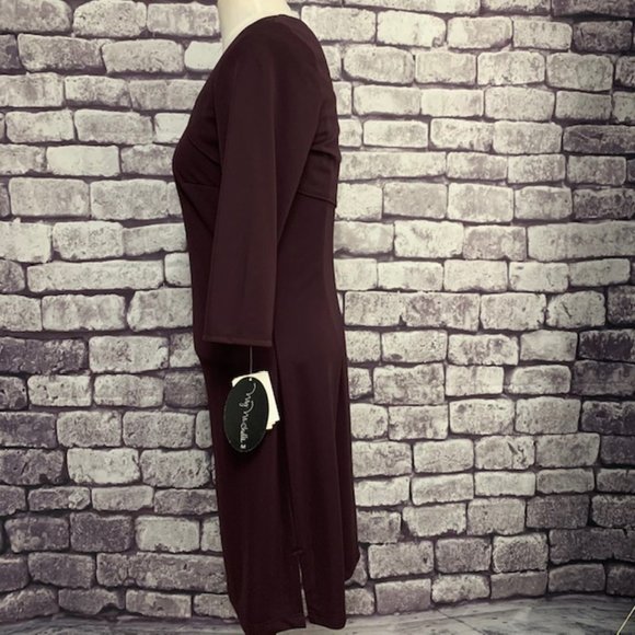 My Michelle NWT Juniors Plum Dress & Shrug Size M - Picture 6 of 11